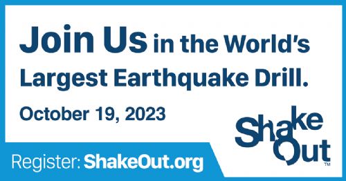 Join The Great ShakeOut on 10/19